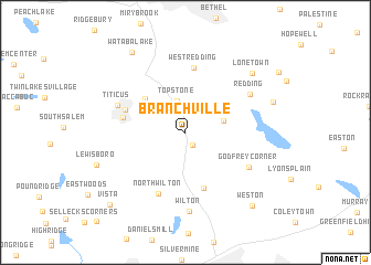 map of Branchville