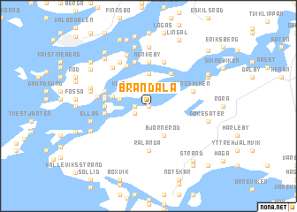 map of Brandala