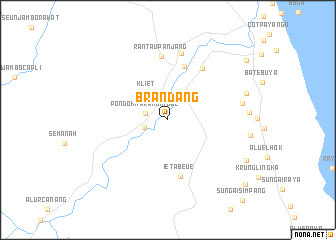 map of Brandang