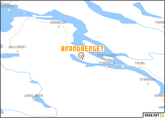 map of Brandberget