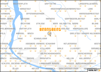 map of Brandberg