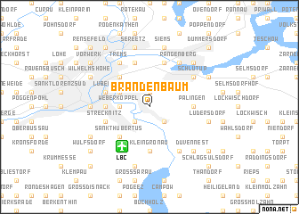 map of Brandenbaum