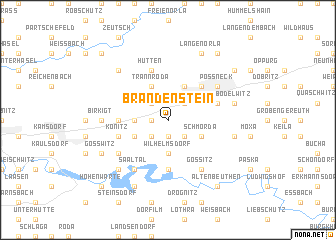 map of Brandenstein