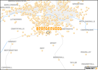 map of Branderwood