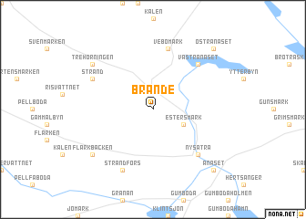 map of Brände