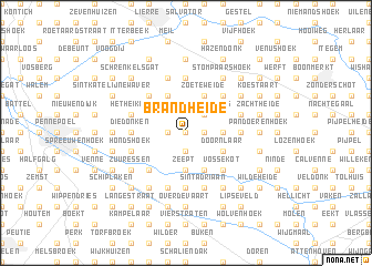 map of Brandheide