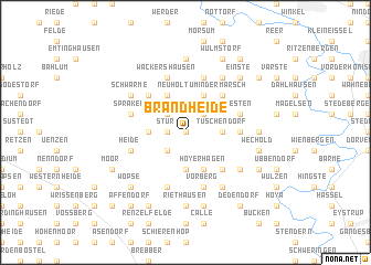 map of Brandheide