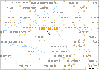 map of Brandillon