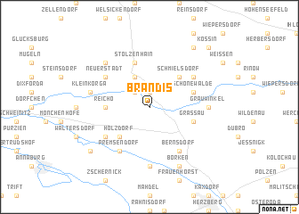 map of Brandis