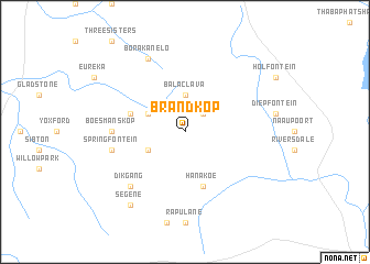 map of Brandkop