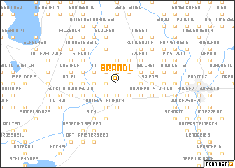 map of Brandl