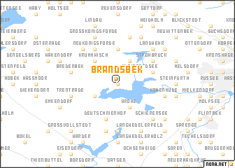 map of Brandsbek