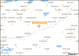 map of Brandsmo