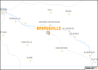 map of Brandsville