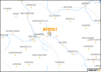 map of Brandt