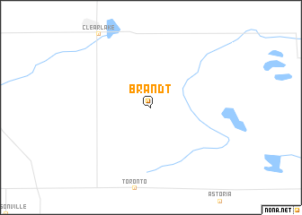 map of Brandt