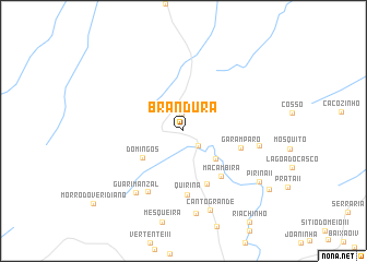 map of Brandura