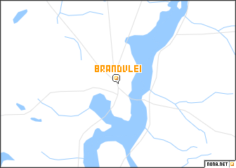 map of Brandvlei
