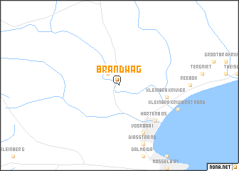 map of Brandwag