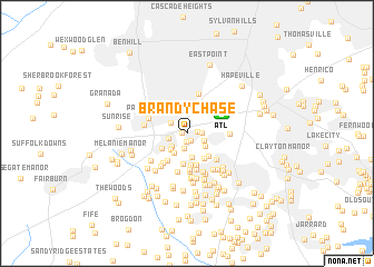 map of Brandy Chase
