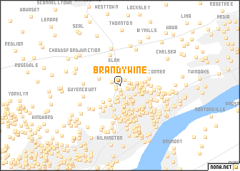 map of Brandywine