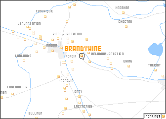 map of Brandywine