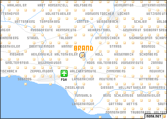 map of Brand