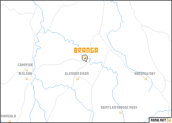 map of Branga