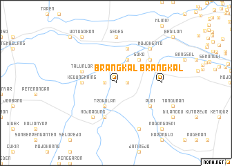 map of Brangkal