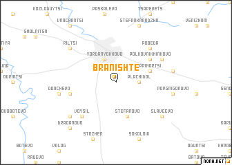 map of Branishte