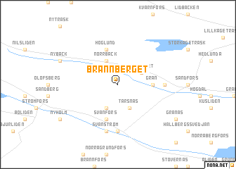 map of Brännberget