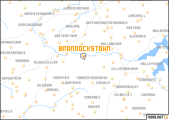 map of Brannockstown