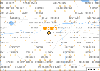 map of Branno