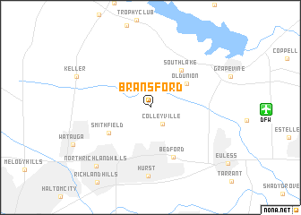 map of Bransford