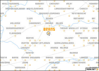 map of Brans