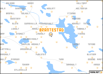 map of Brantestad