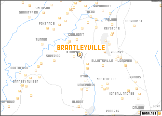 map of Brantleyville