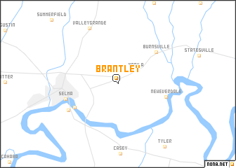 map of Brantley