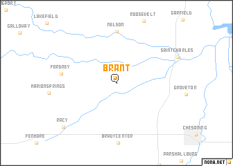 map of Brant
