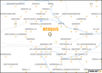 map of Braquis