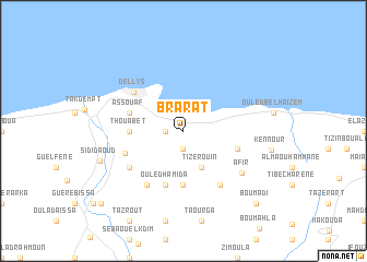 map of Brarat