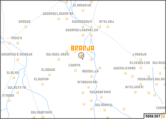 map of Brarja