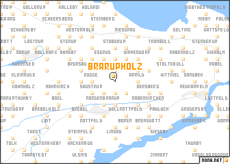 map of Brarupholz