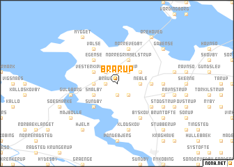 map of Brarup