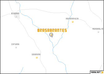 map of Brasabrantes