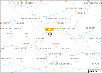 map of Brasc