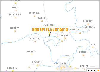 map of Brasfield Landing