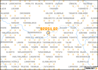 map of Brasilar