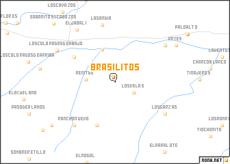 map of Brasilitos