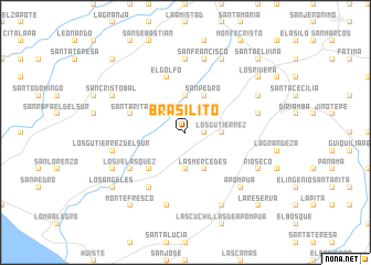 map of Brasilito
